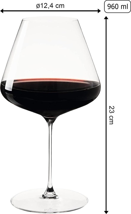 Immagine prodotto Spiegelau Definizione (96 cl, 2 Occhiali, Bicchieri da vino rosso)