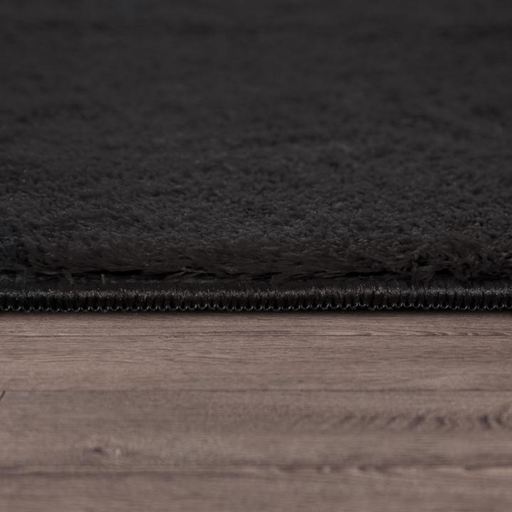 Immagine prodotto Paco Home 1A Teppich Weich Super Soft Wohnzimmer Schwarz - 140x200 (140x200 cm)