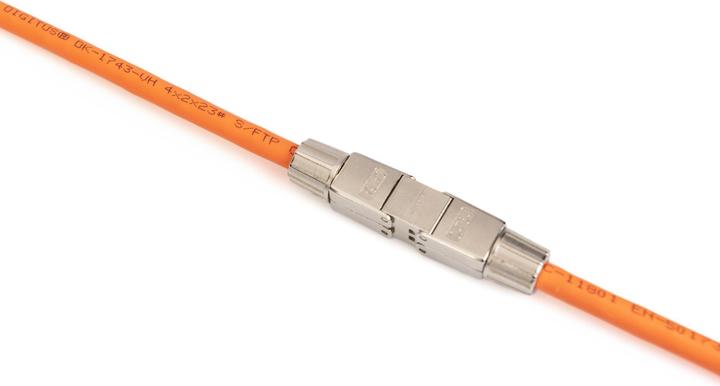 Actual product image Digitus Cat. 6A CAT Connector (Coupling for field applications), 500 MHz