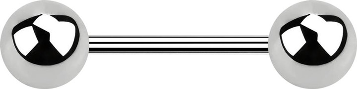 Image du produit Star Piercing Micro Barbell silber mit zwei Kugeln (Acier chirurgical 316L, sans laiton)