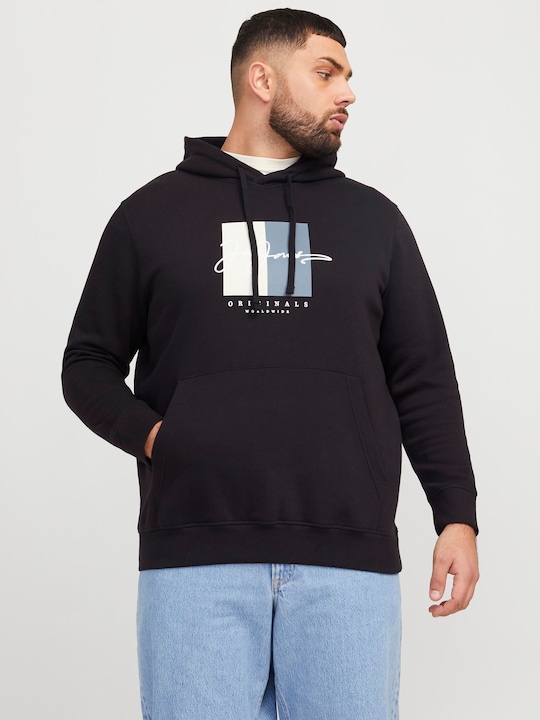 Produktbild Jack & Jones Plus Size Logo Kapuzenpullover Kapuzenpullover (5XL)