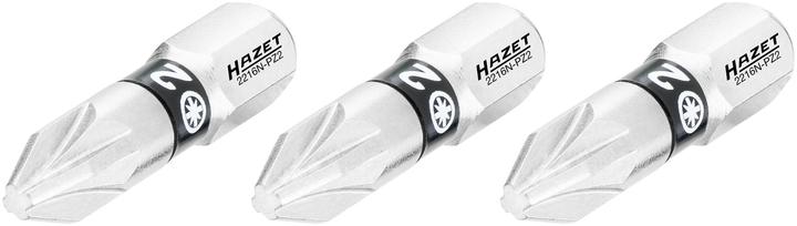 Actual product image HAZET Screwdriver Bit Set (Bit) (PZ2)