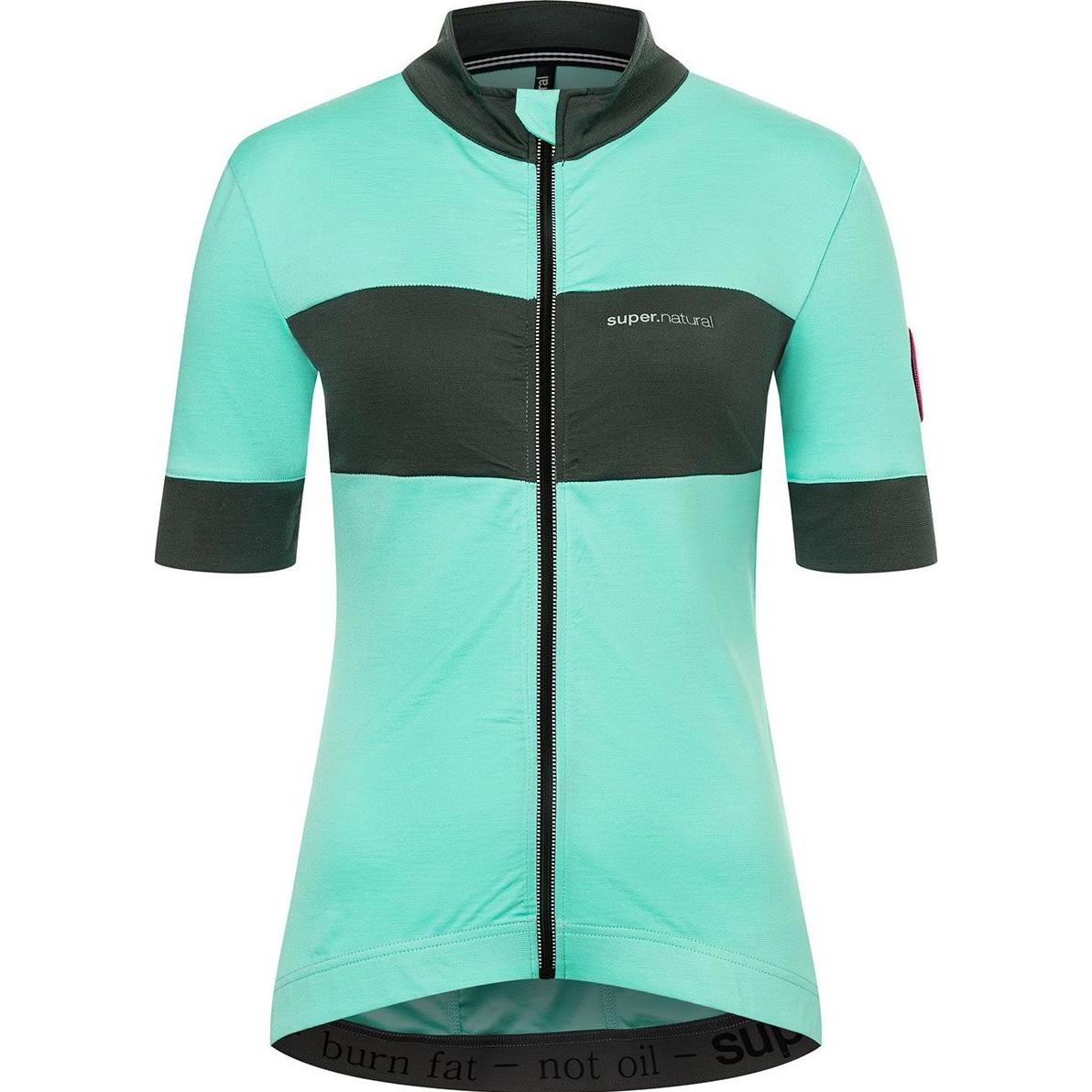 Super Natural, Damen, Velotrikot, W Grava Jersey (M), Grün, M