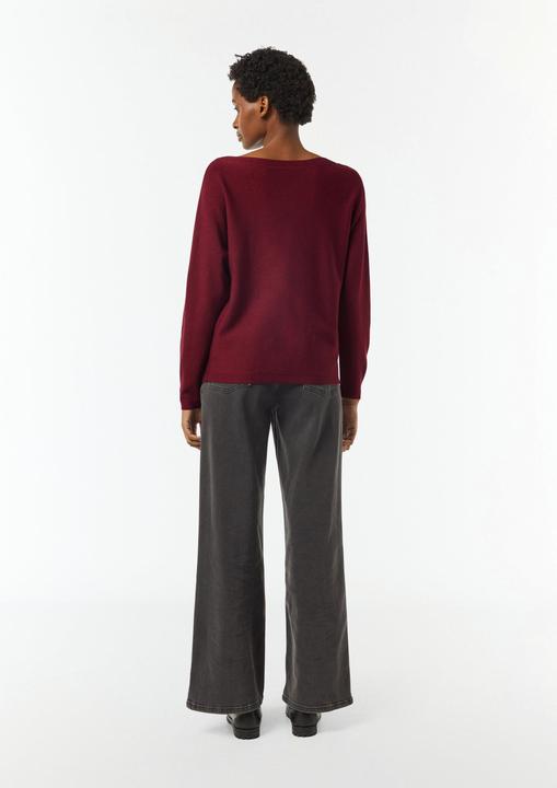 Actual product image Comma Strickpullover Strickpullover mit Glitzergarn (36)