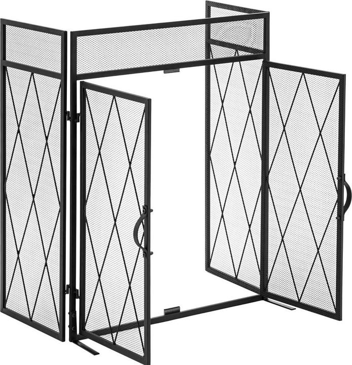Immagine prodotto Hillvert Parascintille per camino - 127 x 80 cm - Con porta