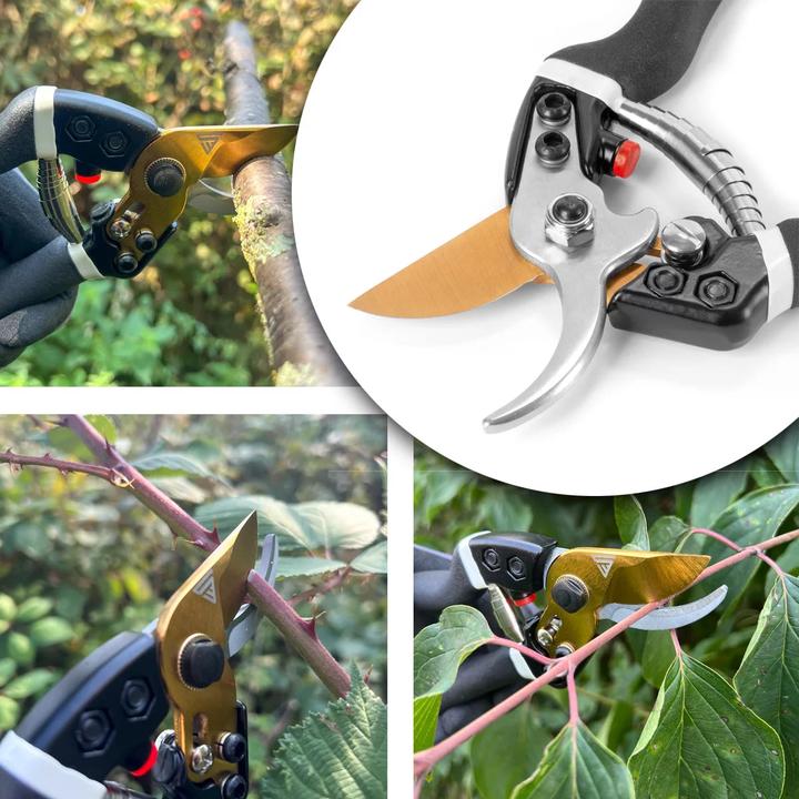 Produktbild Stahlwerk Gartenschere aus Carbon-Stahl Rosenschere / Rebschere / Gärtnerschere