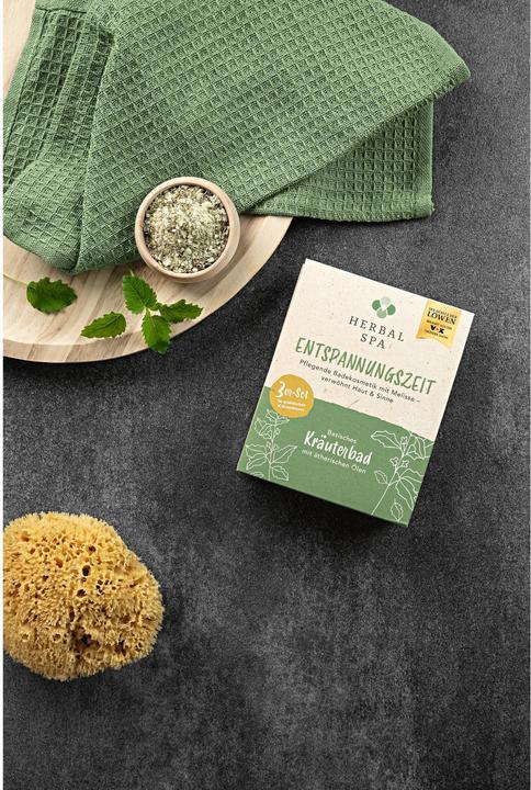 Produktbild Herbal Spa Badekissen Entspannungszeit 3er Set (Badesalz)