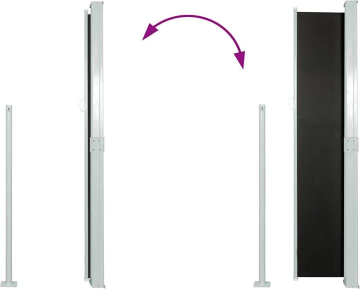 Produktbild vidaXL Balkon-Seitenmarkise (3 m)