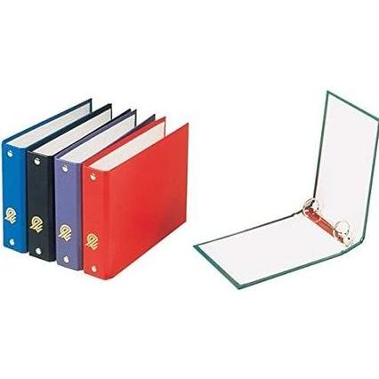 Elba, Ordner, Ringbuch Querformat DIN A6, Masse: (B)105 x (H)148 mm 2-Ring-Reissmechanik, Ringdurchmesser: 25 mm (A6, 25...