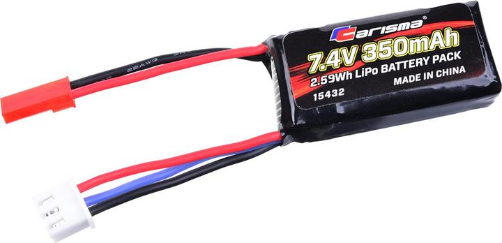 Image du produit Carisma Gt24b Batterie Lipo 2s 7.4v 350mah (7.40 V, 350 mAh)