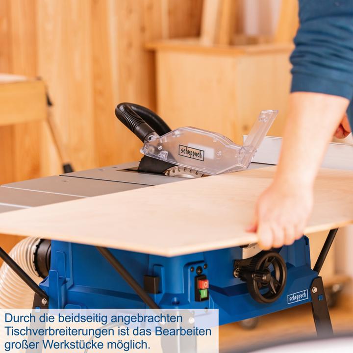 Image du produit Scheppach HS100S Scie circulaire de table 220-240V 50Hz 2000W - 250mm