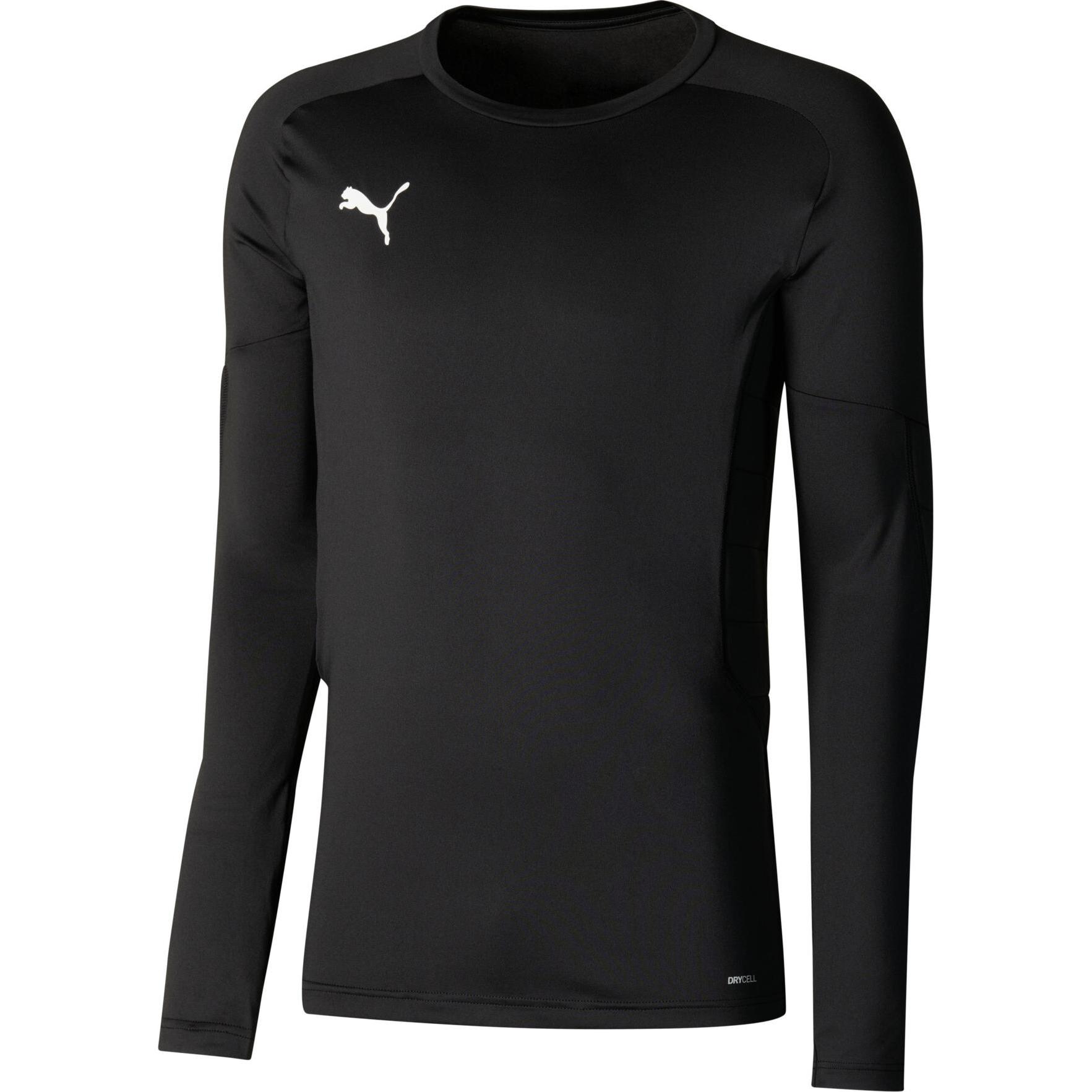 Puma, Herren, Sportshirt, GK Padded Shirt Jr. (128), Schwarz, 128