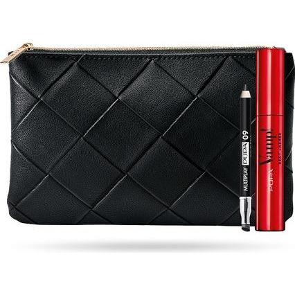 Pupa Milano, Eyeliner + Kajal, Pupa Multiplay Double-Ended Eyeshadow Kajal Eyeliner 2-In-1 09 Deep Black And Vamp Sexy L...