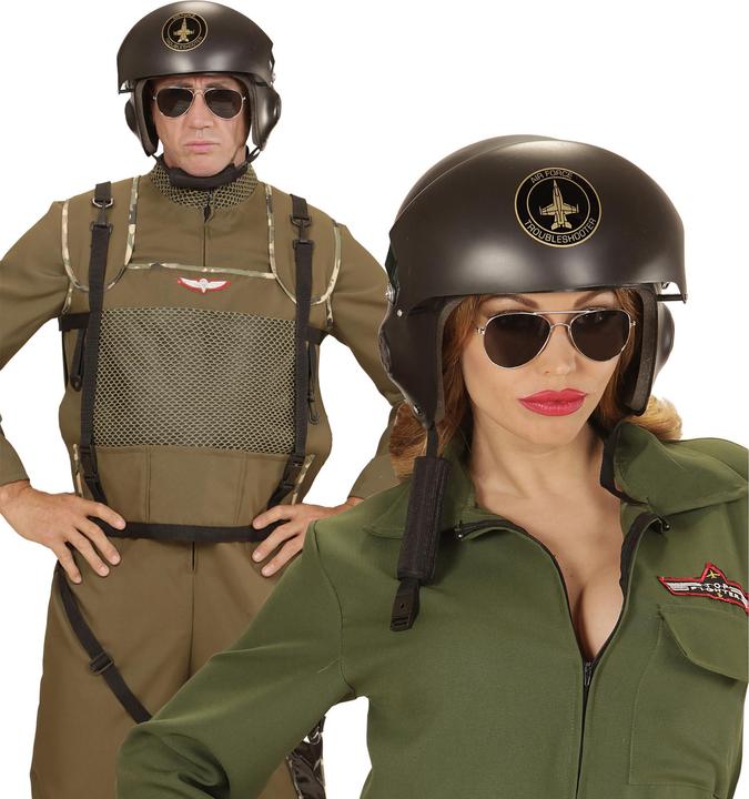 Actual product image Widmann Jet Pilot Helmet