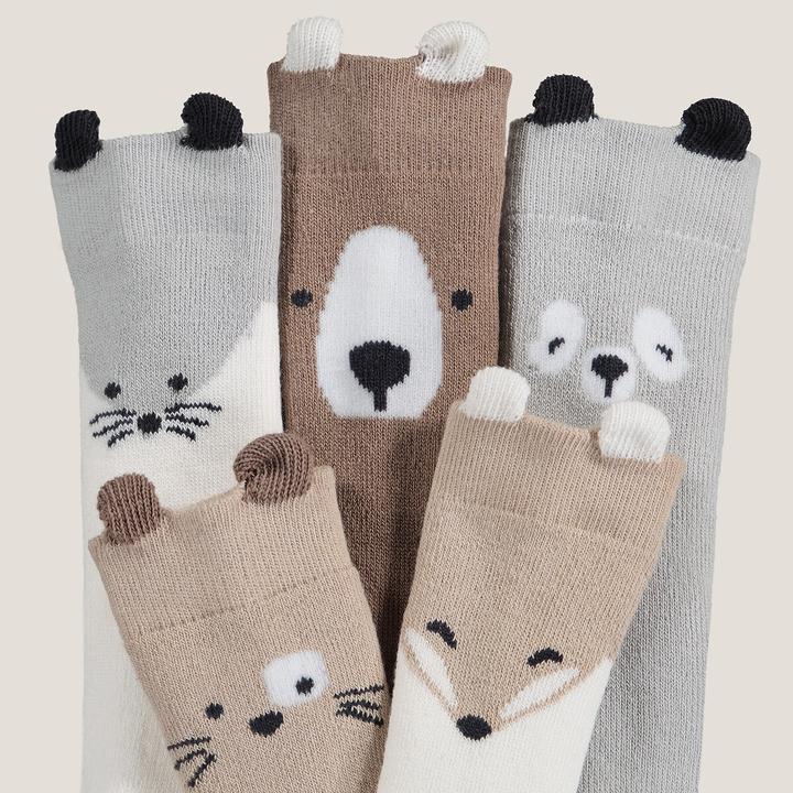 Actual product image La Redoute Collections 5 pair of socks (5-pack, 18)