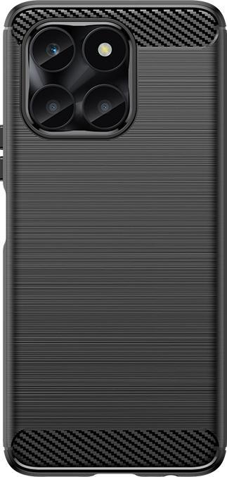 Actual product image Hurtel Carbon Case for Honor X6a - black (Honor X6a)