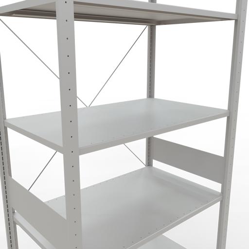 Actual product image Schulte Lagertechnik MULTIplus85 basic racking system with cross braces