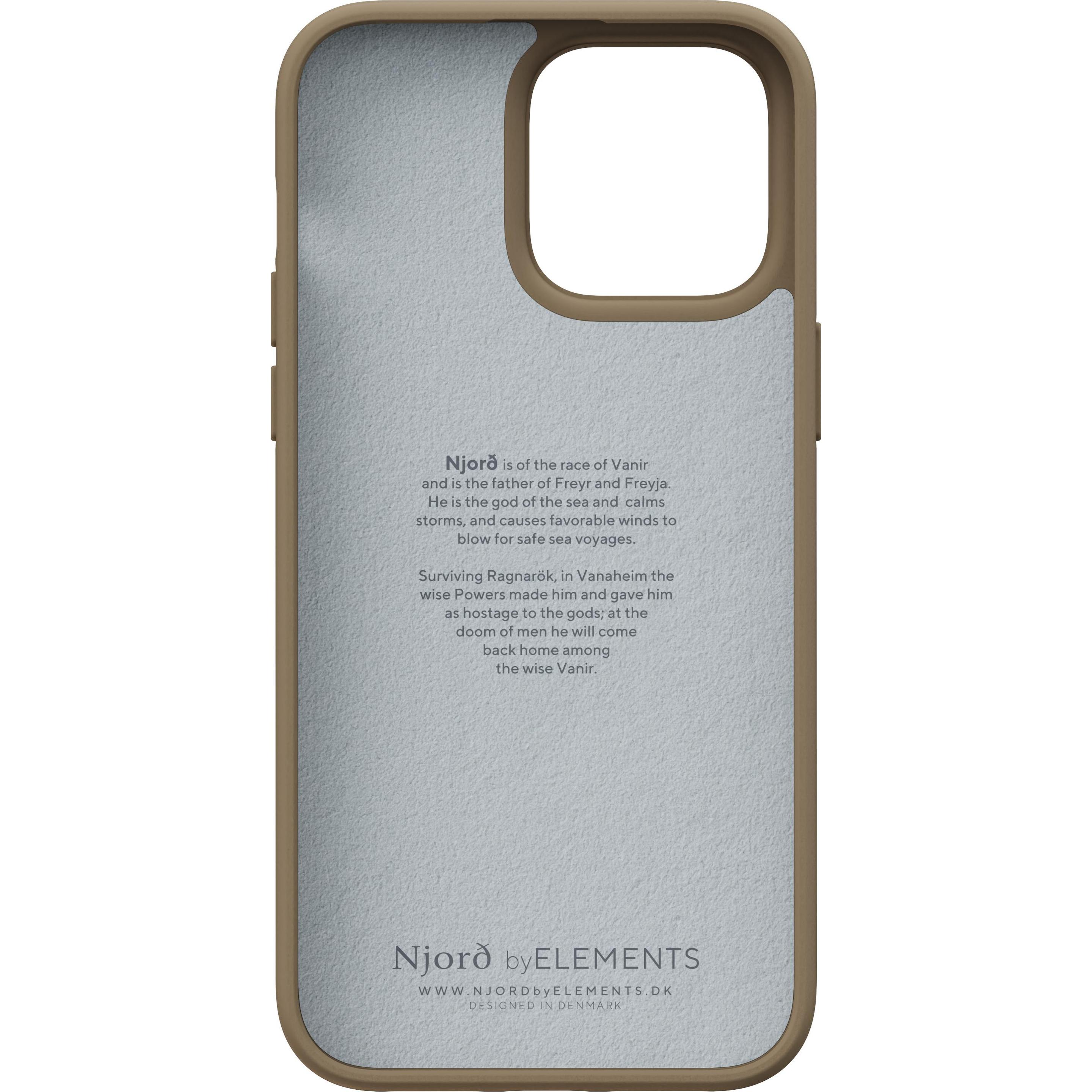 Thumbnail - Njord Comfort+ (Apple iPhone 14 Pro Max), Smartphone Hülle, Beige
