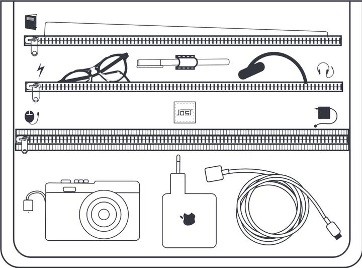 Immagine prodotto Jost Borsa a tracolla Stockholm Borsa a tracolla Flap L