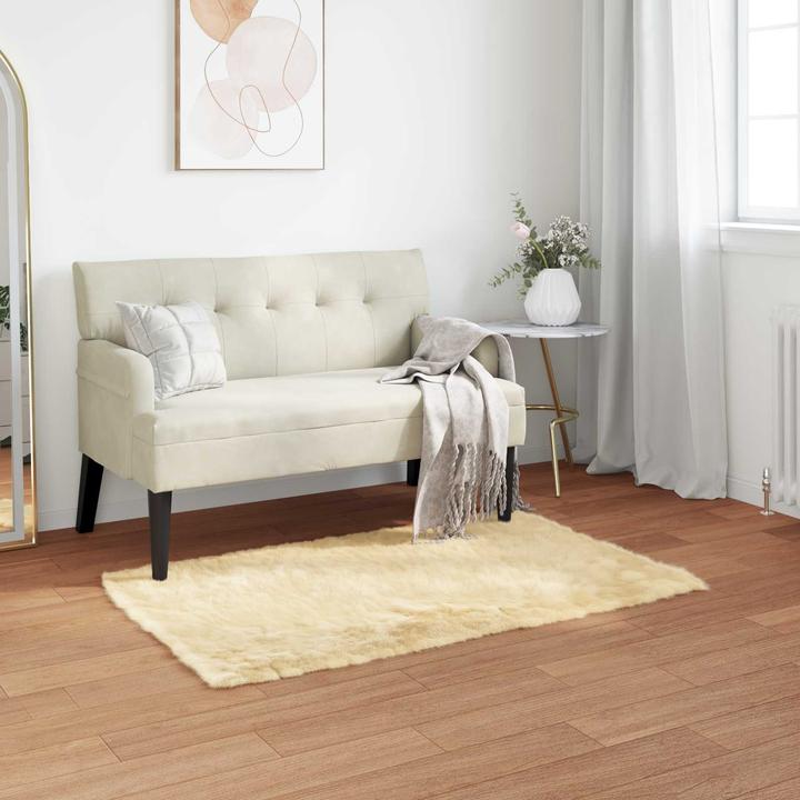 Produktbild vidaXL Kunstschaffell Teppich (80 x 150 cm)