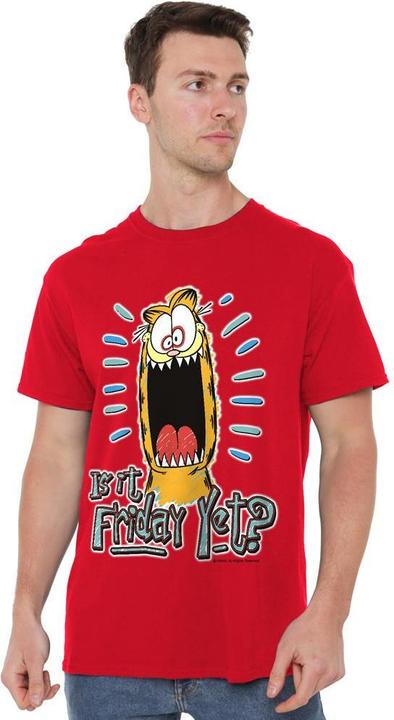 Immagine prodotto Garfield Friday Maglietta Uomo (XXL)
