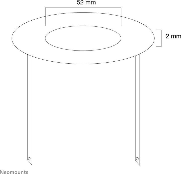 Actual product image Neomounts Fpma-Crw5