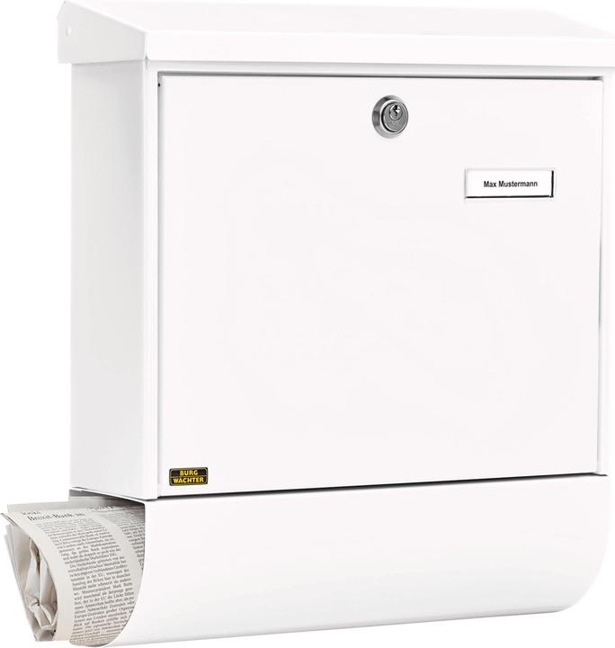 Image du produit Burg Wächter Set de boîtes aux lettres en tôle d'acier SET VARIO 86720 W
