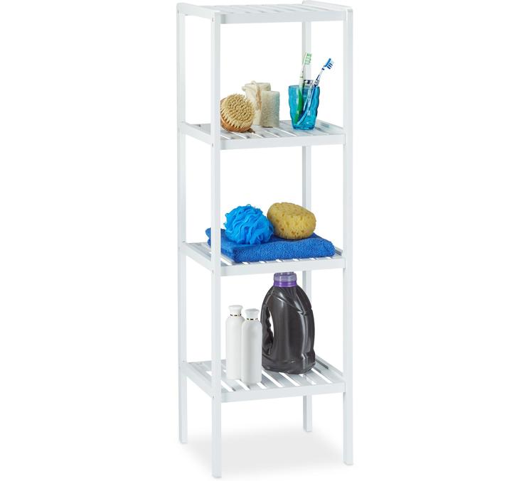 Produktbild Relaxdays Bambus Badregal (35 x 33 x 110 cm)