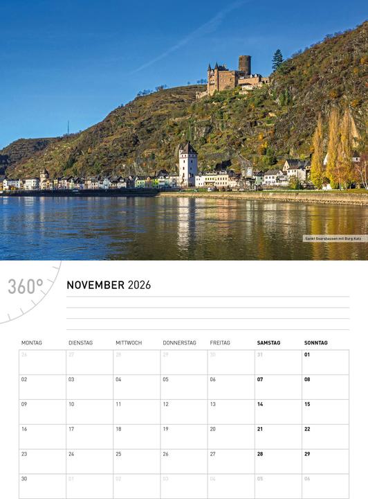 Produktbild OberesMittelrheintalBroschürenkalender2026 (A3, A4)
