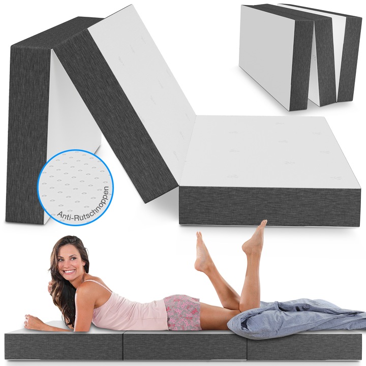 Immagine prodotto Bestschlaf Materasso Visco per ospiti (140 x 200 cm, Nucleo di schiuma)