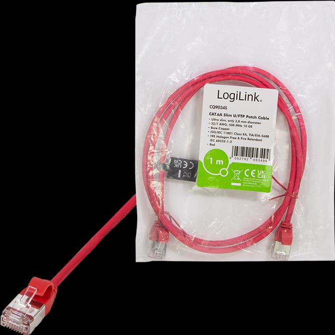 Actual product image LogiLink Network cable (STP, CAT6a, 1 m)