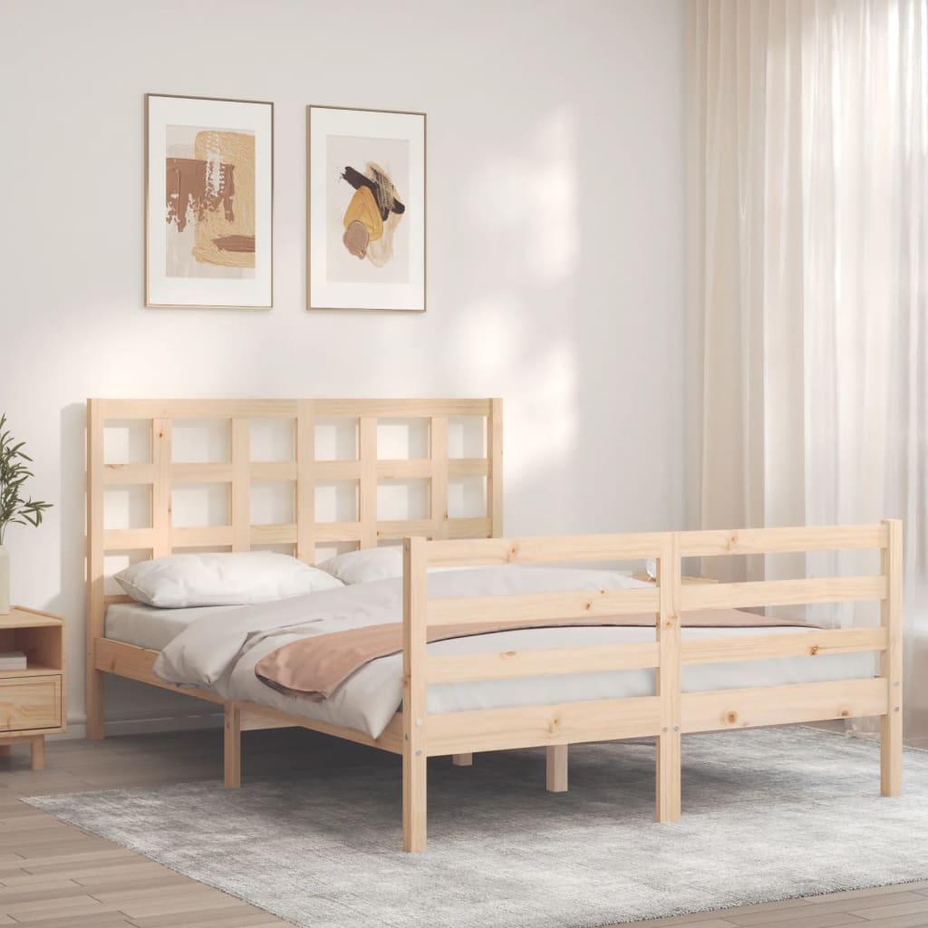Thumbnail - VidaXL, Bett, Addisyn (135 x 190 cm)