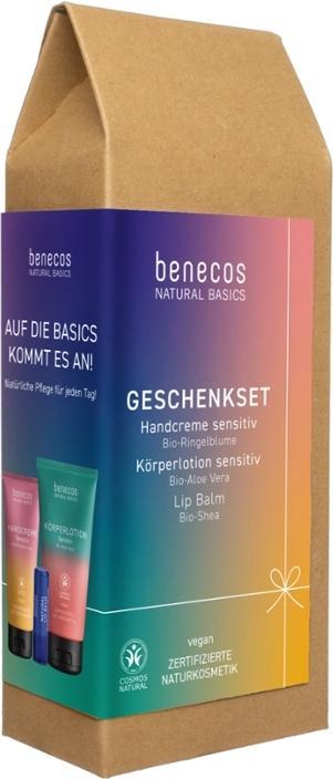 Benecos GS NB Sens Hand,Körper,Lip (Körperpflegeset)