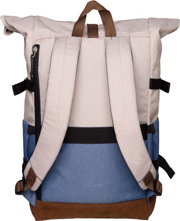 Produktbild Walker Schulrucksack Roll up two popcorn/azure (23 l)