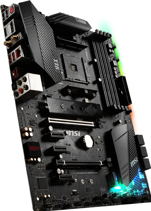 Produktbild MSI B450 Gaming Pro Carbon Max Wifi (AM4, AMD B450, ATX)