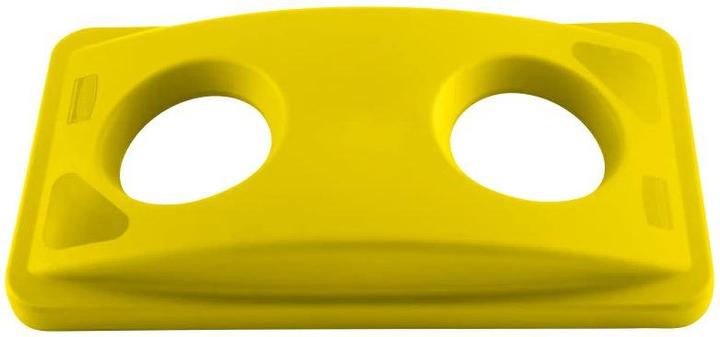 Rubbermaid Lid for Slim Jim® waste bin, various symbols for waste identification
