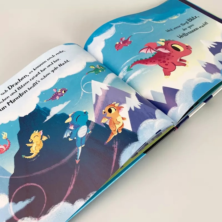 Image du produit Nur noch zehn Minuten, kleiner Drache (Allemand, Rhiannon Fielding, 2022)