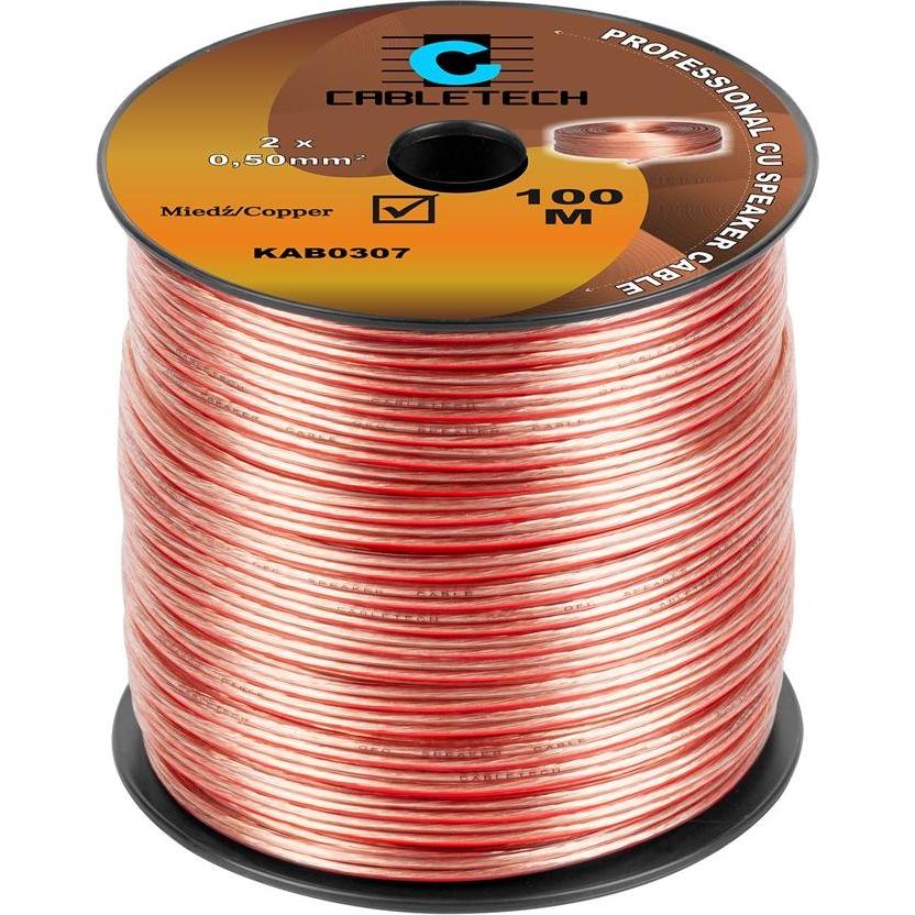 Cabletech 0 5-mm-Lautsprecherkabel (0.12 m), Lautsprecherkabel