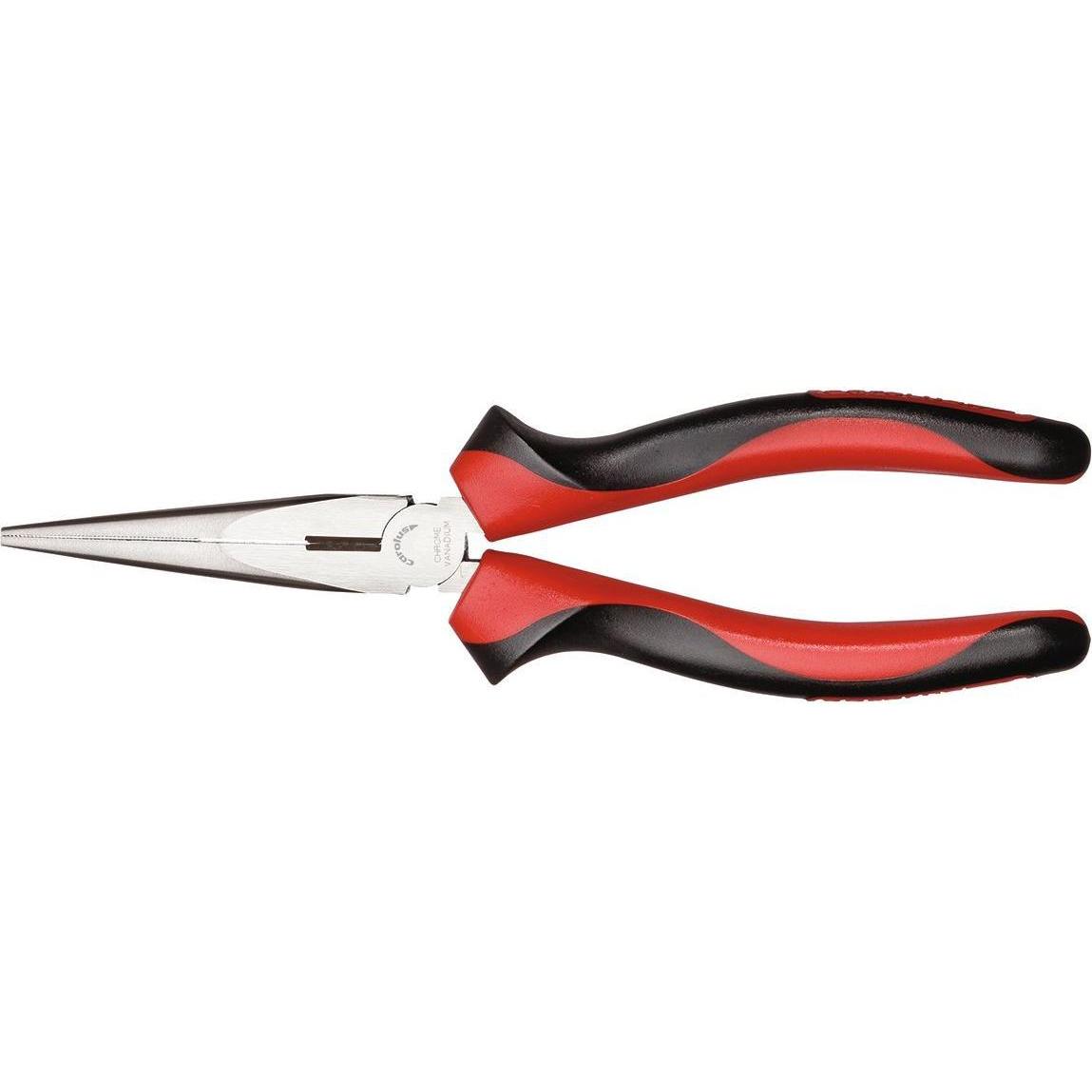 Gedore Red, Zange, red R28502200 Flachrundzange gerade 200 mm 2K-Griff (200 mm)