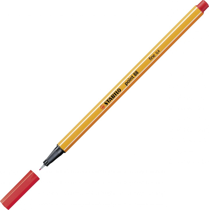 Produktbild STABILO point 88 Fineliner (Rot, 10 x)