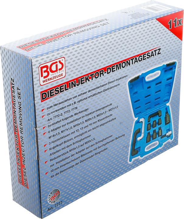 Produktbild BGS Diesel-Injektoren-Demontage-Satz 10-tlg.