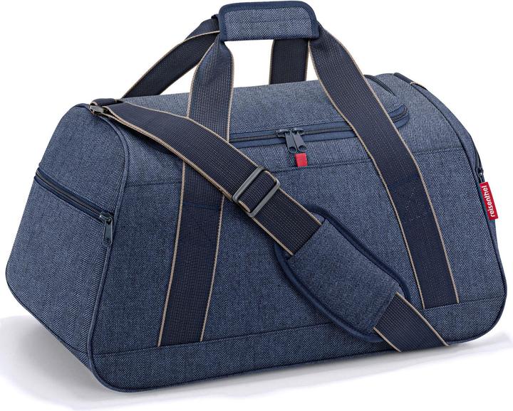 Herringbone Dark Blue
