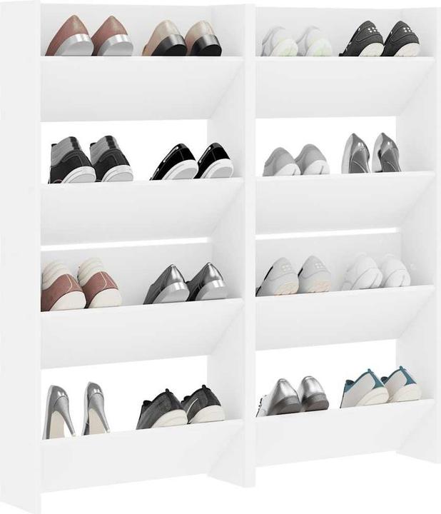 Produktbild vidaXL Wand-Schuhschrank (18 x 60 x 60 cm)