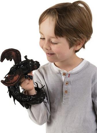 Actual product image Folkmanis Hand puppet dragon bracelet Peppe