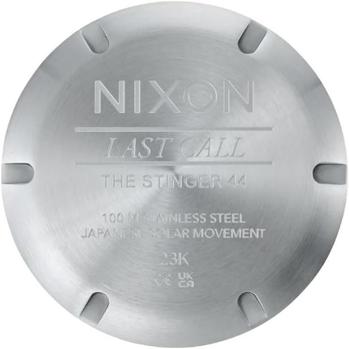 Image du produit Nixon Horloge analogique à quartz avec bracelet en acier inoxydable (Montre analogique, 47.30 mm)