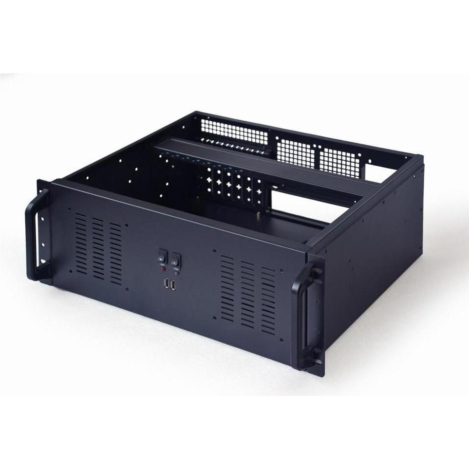 Thumbnail - Gembird 19inch Rack-mount serveris chassis 350mm juodas, PC Gehäuse, Schwarz