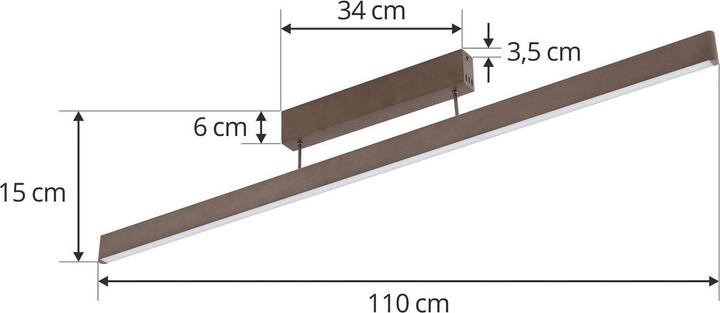 Actual product image Lucande Mylosh (6100 lm)