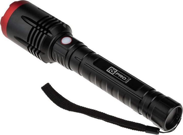 Immagine prodotto Rs Pro Torcia, LED, ricaricabile, 6000lm, 191m, IP67, nero (26.60 cm, 6000 lm)