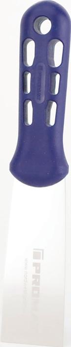 Productafbeelding HP Autozubehör Schildersspatel breedte 40 mm spiegelgepolijst plastic plat ovaal, blauw roestvrij staal (4 cm)