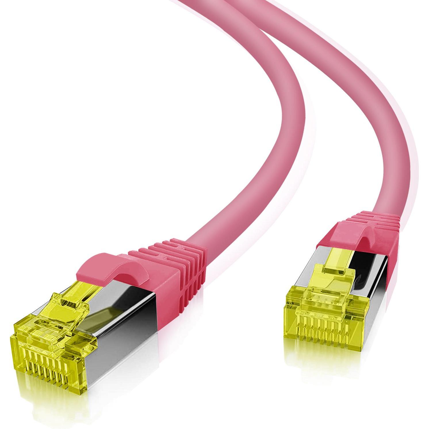 Thumbnail - Helos Herweck Patchkabel (S/FTP, CAT6a, 0.25 m), Netzwerkkabel